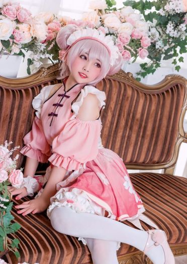 【cos正片】小乔同人女仆ver