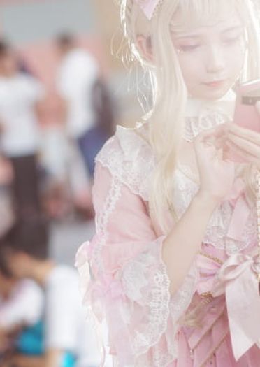 Lolita 美少女 萝莉 cosplay