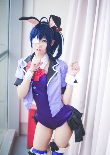 【cos场照】小鸟游六花兔女郎