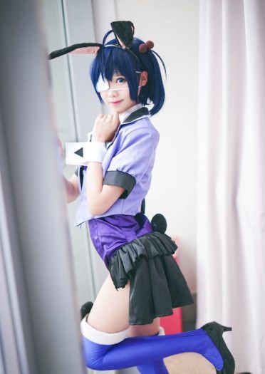 【cos场照】小鸟游六花兔女郎