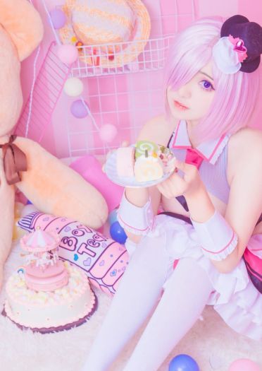 【cos正片】玛修学妹的情人节同人