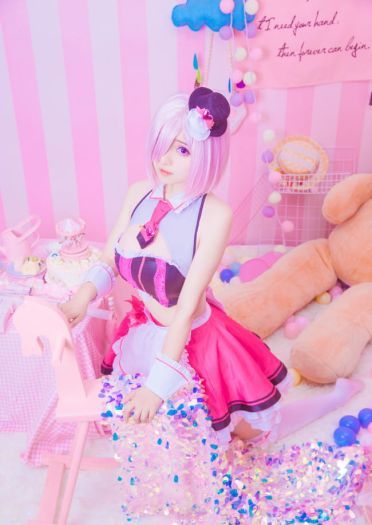 【cos正片】玛修学妹的情人节同人