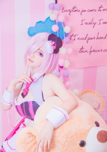 【cos正片】玛修学妹的情人节同人