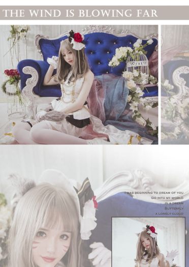 【cos正片】￼最终幻想14 女儿节爱豆套猫娘/yoko