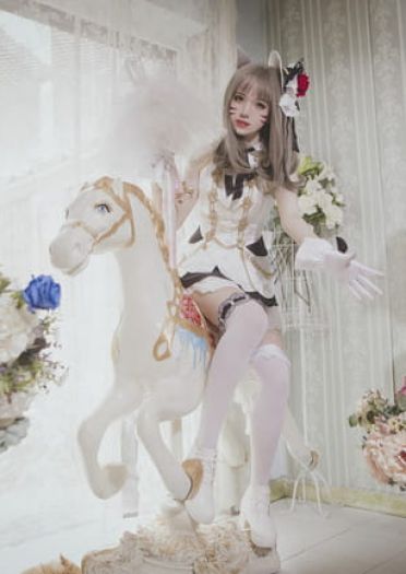 【cos正片】￼最终幻想14 女儿节爱豆套猫娘/yoko