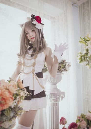 【cos正片】￼最终幻想14 女儿节爱豆套猫娘/yoko