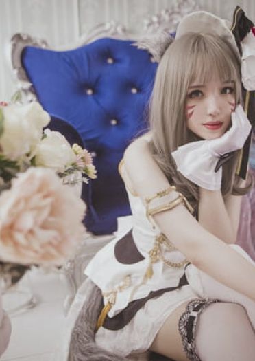 【cos正片】￼最终幻想14 女儿节爱豆套猫娘/yoko