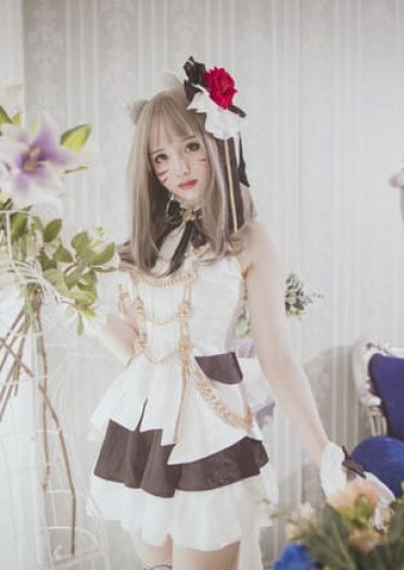 【cos正片】￼最终幻想14 女儿节爱豆套猫娘/yoko