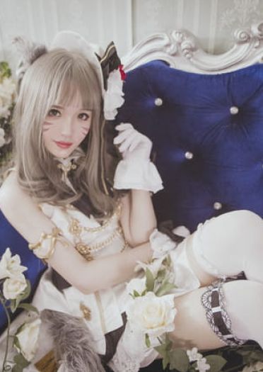 【cos正片】￼最终幻想14 女儿节爱豆套猫娘/yoko