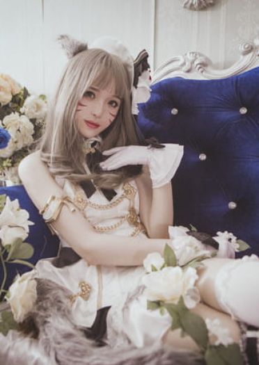 【cos正片】￼最终幻想14 女儿节爱豆套猫娘/yoko