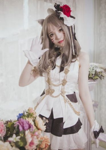 【cos正片】￼最终幻想14 女儿节爱豆套猫娘/yoko