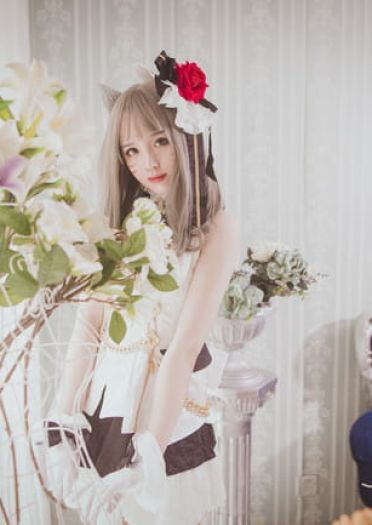 【cos正片】￼最终幻想14 女儿节爱豆套猫娘/yoko