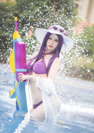 【cos正片】泳池派对女警