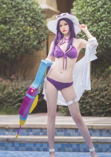 【cos正片】泳池派对女警