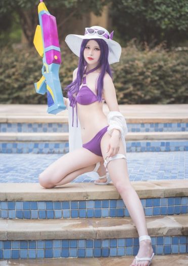 【cos正片】泳池派对女警