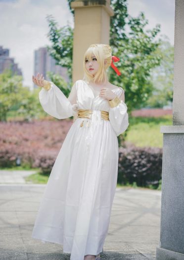 【cos正片】尼禄睡衣cos