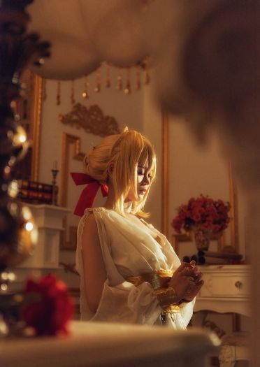 【cos正片】尼禄·克劳狄乌斯同人睡裙