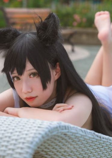 【cos正片】碧蓝航线 爱宕水着cos(1)