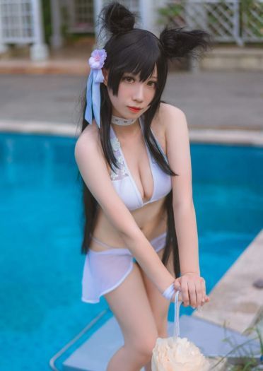 【cos正片】碧蓝航线 爱宕水着cos(1)