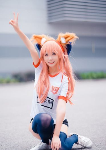 【cos场照】玉藻前体操服ver