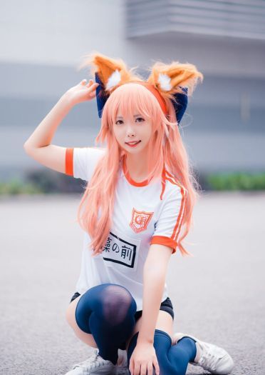 【cos场照】玉藻前体操服ver