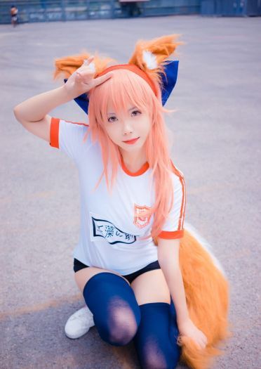 【cos场照】玉藻前体操服ver