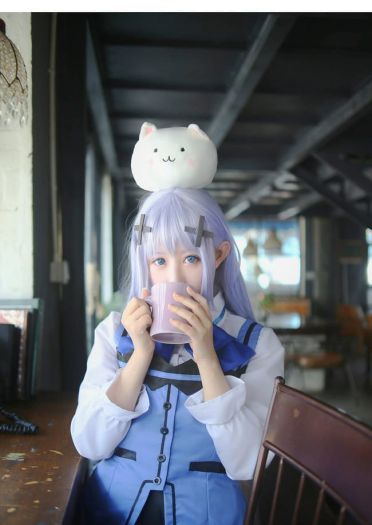 【cos正片】请问您今天要来点兔子吗？ 香风智乃