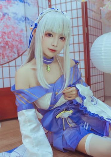 【cos正片】艾米莉亚。鬼面祭典