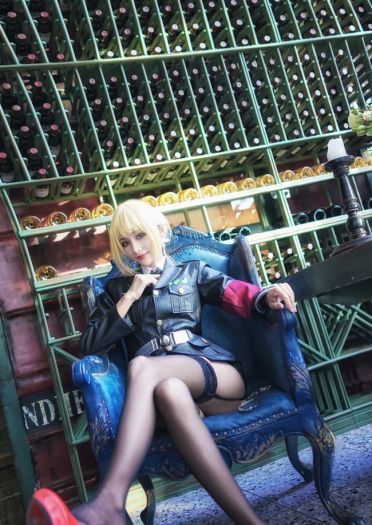 【cos正片】saber军装