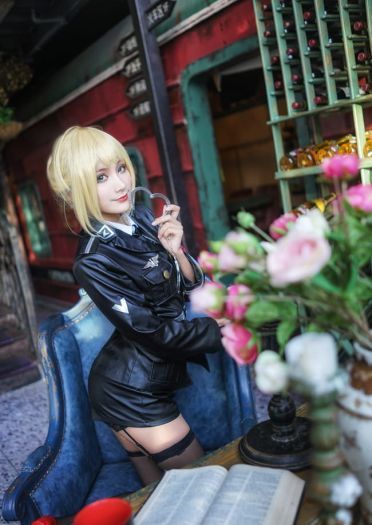 【cos正片】saber军装