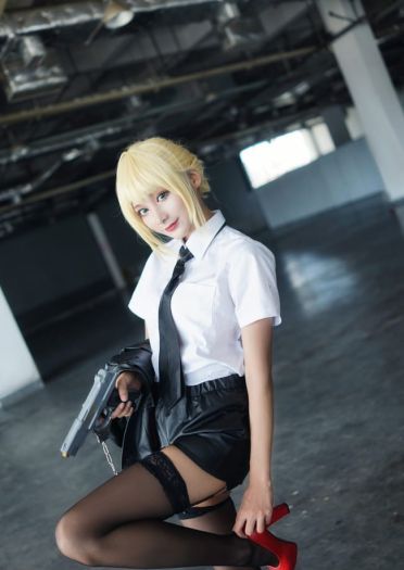 【cos正片】saber军装