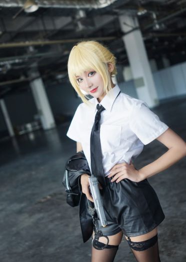 【cos正片】saber军装