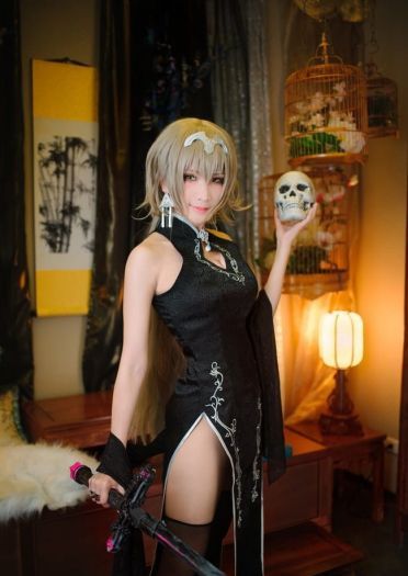 【cos正片】Fate/Grand Order 黑贞德cos