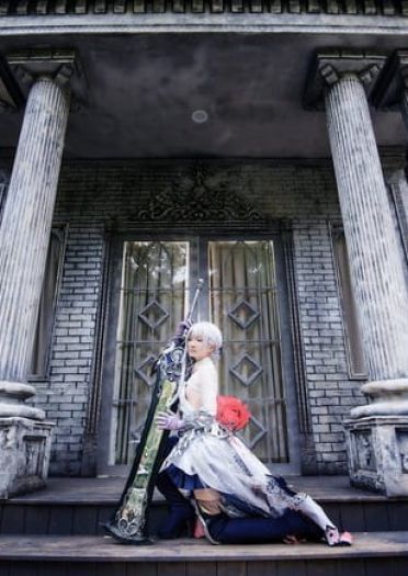 【cos正片】纯白衣裙即忠义之证