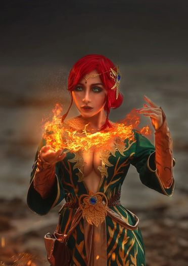 巫师3：狂猎 特莉丝  cosplay