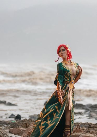 巫师3：狂猎 特莉丝  cosplay