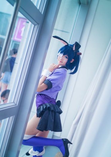 【cos场照】小鸟游六花兔女郎场照