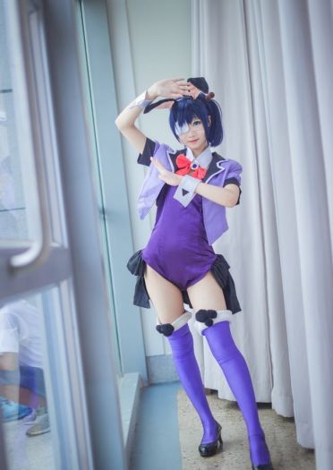 【cos场照】小鸟游六花兔女郎场照