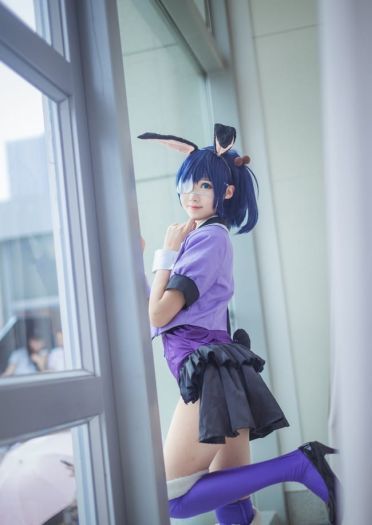 【cos场照】小鸟游六花兔女郎场照