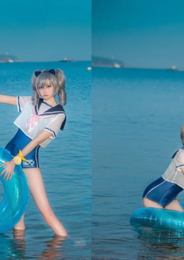 崩坏学园 死库水 泳装 cosplay