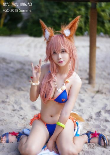 【cos正片】Mikon~!Mikon~!夏日小玉藻