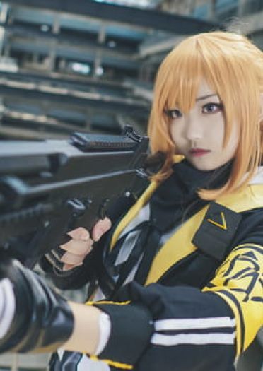 少女前线 双马尾 枪械少女 cosplay