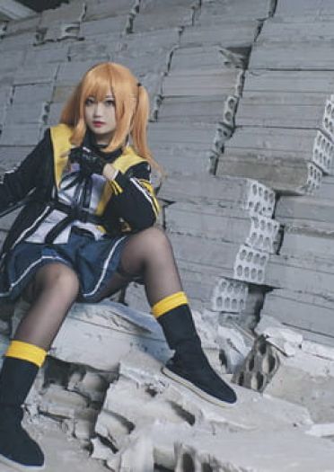 少女前线 双马尾 枪械少女 cosplay