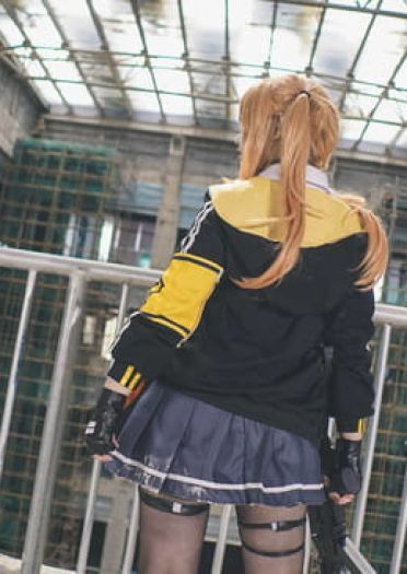 少女前线 双马尾 枪械少女 cosplay