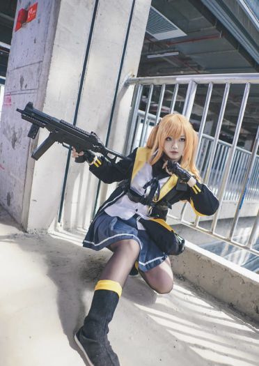 少女前线 双马尾 枪械少女 cosplay