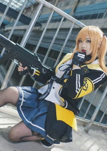少女前线 双马尾 枪械少女 cosplay