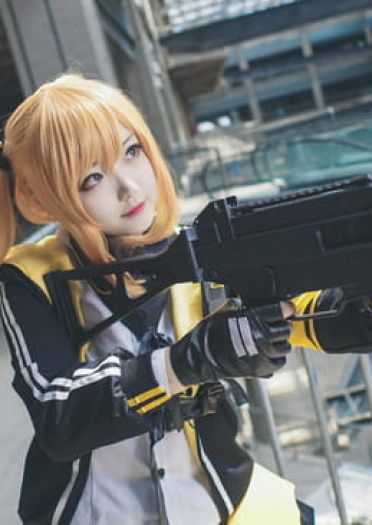 少女前线 双马尾 枪械少女 cosplay