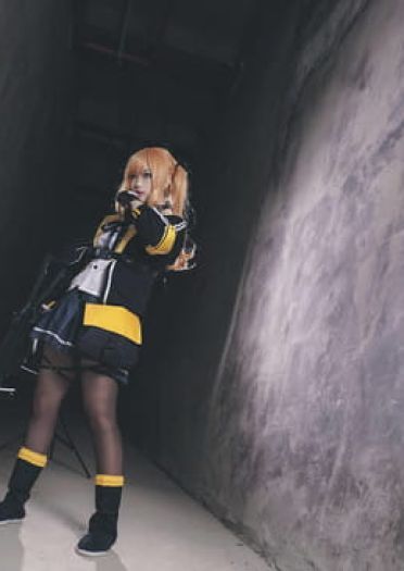 少女前线 双马尾 枪械少女 cosplay