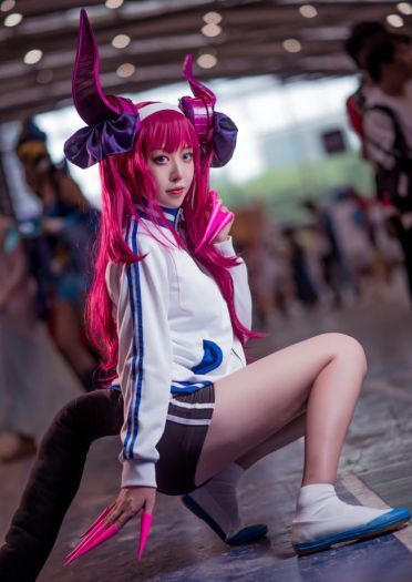 Fate/Grand Order COS 龙娘 体操服