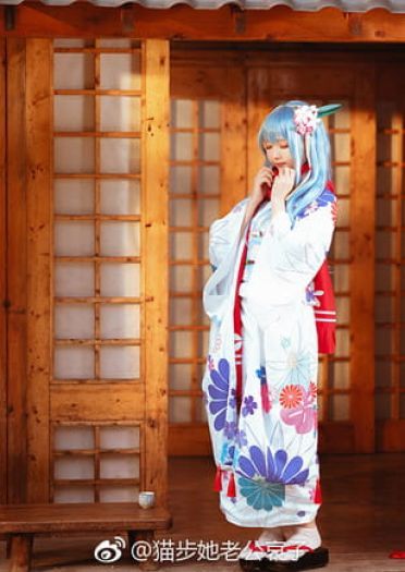 战舰少女R COS 吹雪 cosplay